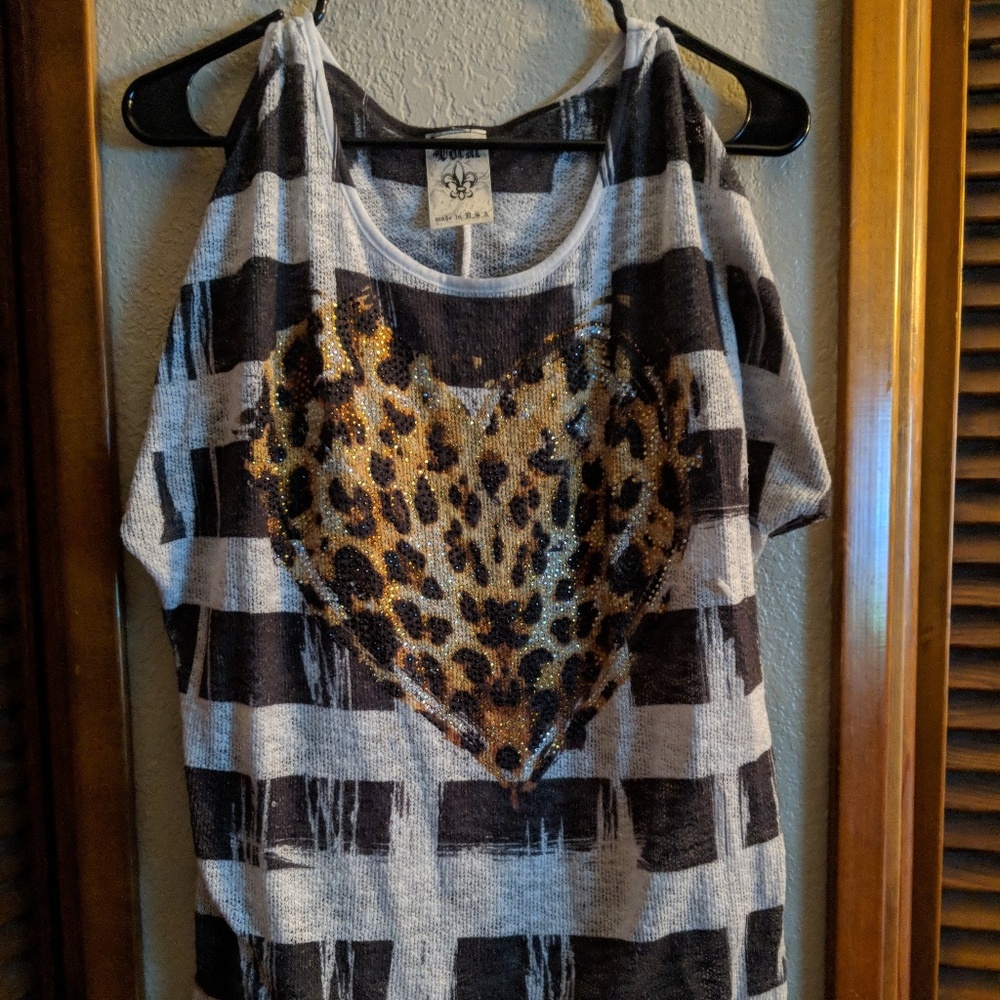 Vocal Cold Shoulder Top